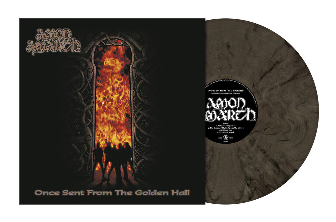 Once Sent from Golden Hall (Limited Edition, Smoke Grey Marble) [Import] - Amon Amarth