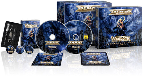 Warlock - Triumph & Agony Live (With Blu-ray, Limited Edition, Buttons, Limited Edition, With Cassette) - Doro