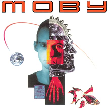 Moby (Black, White & Blue Marbled Colored Vinyl, 140 Gram Vinyl) - Moby