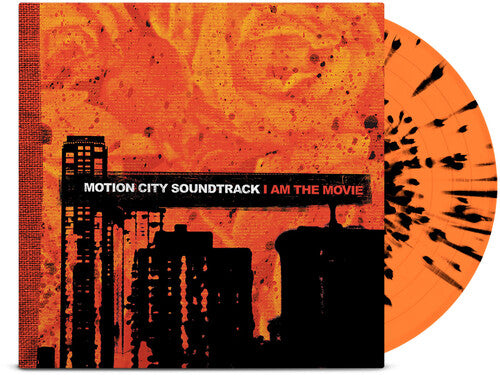 I Am the Movie - Anniversary Edition - Tangerine w/ Black Splatter - Motion City Soundtrack