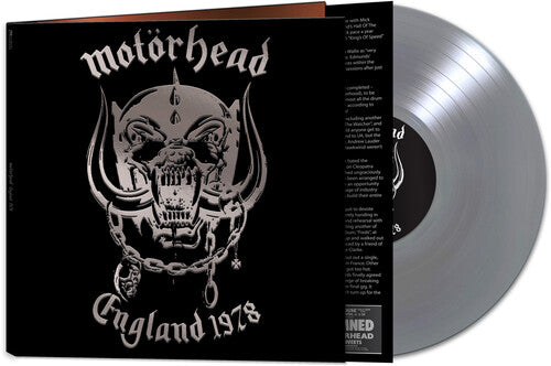 England 1978 (Colored Vinyl, Silver, Remastered) - Motörhead