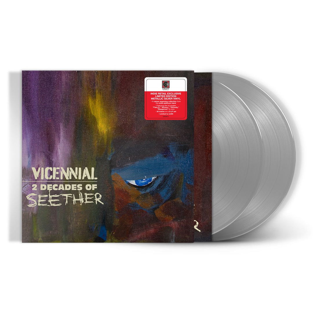 Vicennial - 2 Decades Of Seether (Limited Edition, Gatefold LP Jacket, Colored Vinyl, Indie Exclusive, Smoke) (2 Lp's) - Seether