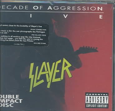 LIVE: A DECADE OF AGGRESSION - SLAYER