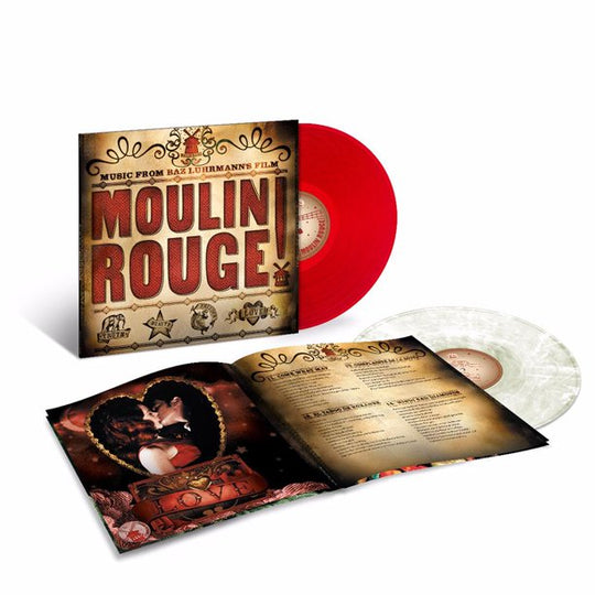 Moulin Rouge (Original Soundtrack) (Limited Edition, Red & Clear Vinyl) (2 Lp's) - Various Artists