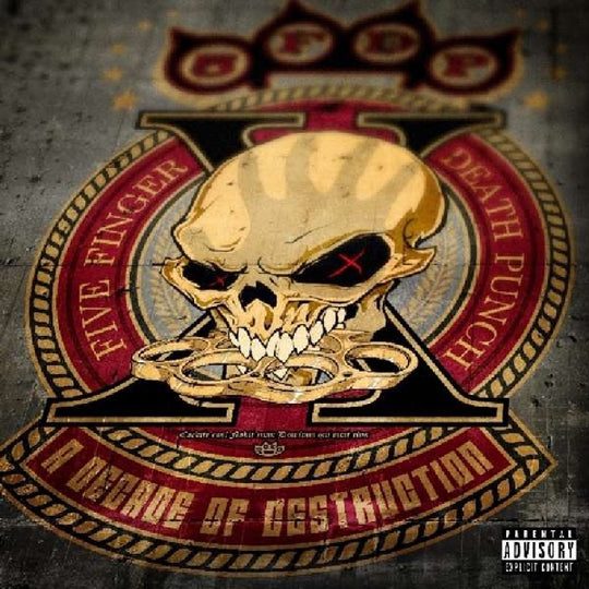 A Decade Of Destruction [Explicit Content] (Crimson Red, Limited Edition, Gatefold LP Jacket) (2 Lp's) - Five Finger Death Punch